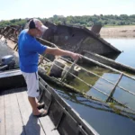 Обміління Дунаю знову оголило німецькі кораблі часів Другої світової